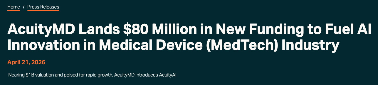 AcuityMD raises $80M from StepStone Group to accelerate growth | MGMT ...